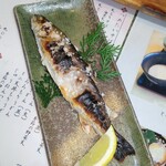 和風レストラン白友 - 岩魚塩焼き