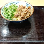 丸亀製麺 - 【2020.11.18(水)】牛とろ玉うどん(並盛)690円