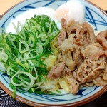 丸亀製麺 - 【2020.11.18(水)】牛とろ玉うどん(並盛)690円