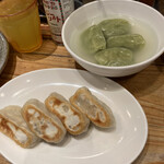 餃天堂 - 4・4セット　焼き餃子4個、水餃子4個