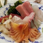 出羽鮨 - 刺盛り。