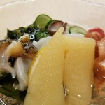 出羽鮨 - 酢の物という名のてんこ盛り。