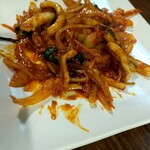 韓味家 - ジェユクポックム(豚肉と野菜のピリ辛炒め)　980円