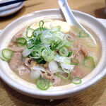 須賀乃湯 - 名物！ もつ煮込み（４００円）