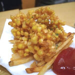 須賀乃湯 - コーンかき揚げ（３５０円）