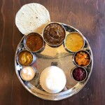 チャントルーズ - ミールス（インドの定食）¥1,000から