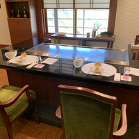 つくば 山水亭 本店 - シェフの登場を待ちます