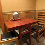 Sobadokoro Wamura - テーブル席