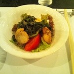 肝胆亭 - ホタテ入サラダ