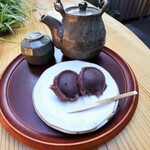 中将堂本舗 - 中将餅 せん茶セット