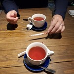 海鮮 イタリアンバル ルチアーノ - 紅茶でごちそうさまでしたぁ〰️‼️