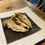 山芋の多い料理店 - 舞茸のおひたし