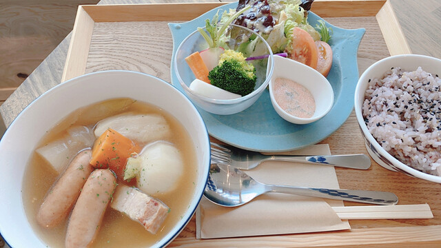 道案内カフェ ノウマチ Noumachi 東武動物公園 カフェ 食べログ