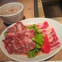 渋谷焼肉 KINTAN - バラカルビ&はらみのセット