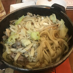 播州佐用名物(つけ麺)ホルモン焼うどん テン - 