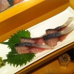 おしどり - 〆寝つき鯖のお造り