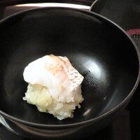 味吉兆 ぶんぶ庵 - お凌ぎ　鯛の黄金蒸し