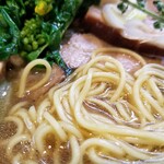 中華そば 幻のタンポポ - 麺・表情。