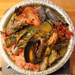 シュリンプシュリンプ - 贅沢10種の海老鍋(2,728円)