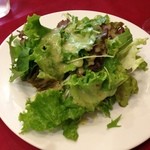 ル・ミロワール - 前菜のサラダ