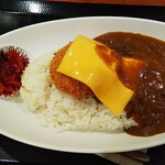 Tsukeshin - チーズメンチカツカレー（￥５２０税込）