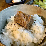 ジャム cafe 可鈴 - 【9月17日(木)〜21日(月/祝)の週替わりランチ 1,050円】ごはんにもパンにも合うミートローフです(^^)