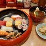 回転寿司がんこ - 寿司定食