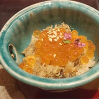 新日本料理 宗春 - ズワイ蟹といくらの飯蒸し