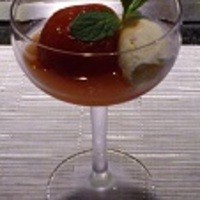 鉄板DINING集 栄店 - トマトのコンポート　カンパリの風味がきいてます。