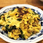 自然派中華 クイジン - こだわりランチ 副菜　小柱と大根のオムレツ