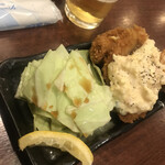 立ち呑み くにし - 白身魚のフライ(タイ)