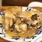 自然派中華 クイジン - イカと春菊の焼売 断面