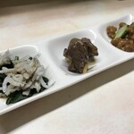 がばちょ - セット（アテ3品+ドリンク1杯/500円）