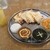 インド・ネパール料理　ヒマラヤ - 料理写真:選べるカレー２種セット（￥980）チキンカレー＆マトンサグカレー＆マンゴーラッシー・チーズナンに変更（+￥220）