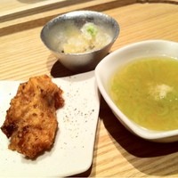 RIVA - タコ天.茄子そうめん.さよりの藻塩焼き