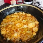 とんこつラーメンいしい - つけ汁。うま！