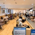 Marugame Seimen - 【2020年08月】席は間引いてますが、人気もあって混んでました。