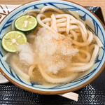 丸亀製麺 - 【2020年08月】すだちおろし冷やかけ（並）＠450円。