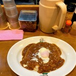 日乃屋カレー - 日乃屋カレー温玉