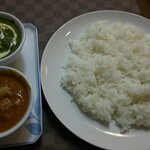 ビクラム - ディナー2カレーセット　1100円
