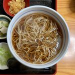 Soba Doko Ro Takinoya - ハムエッグ丼（レタス）＋かけそば ¥710 のかけそば