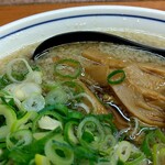 Agodashi Chuuka Hikoya - セットのラーメン《細麺・背脂》【Oct.2020】