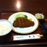 とんかつ 井筒 - 上ロースかつ定食