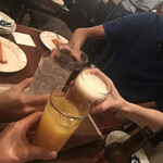 らんぷ亭 - まずは乾杯！
