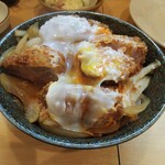 とんかつ燕楽 - ヒレかつ丼。見ただけで旨いと理解できる。