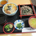 いまヰ - ミニセット　かつ丼＋そば