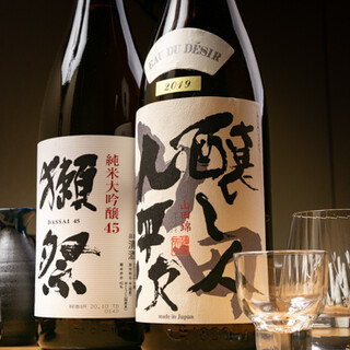 We offer an all-you-can-drink menu where you can enjoy high-quality sake◎