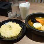 Kanakoのスープカレー屋さん - この日の夕飯