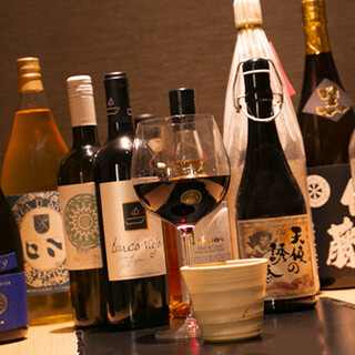 A selection of famous sake that enhances the deliciousness of Genghis Khan (Mutton grilled on a hot plate)