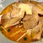 Kuruma Ya Ramen - 味噌チャーシュー麺950円麺硬めニンニク増量。
